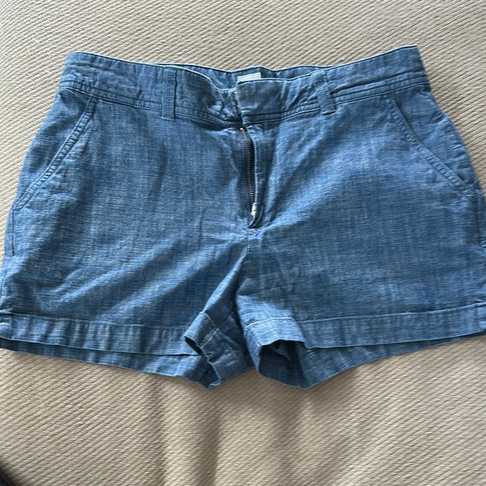 Women's Blue Denim Shorts